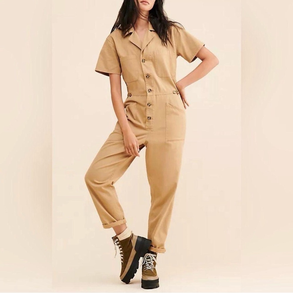 Pistola Grover short sleeve utility jumpsuit